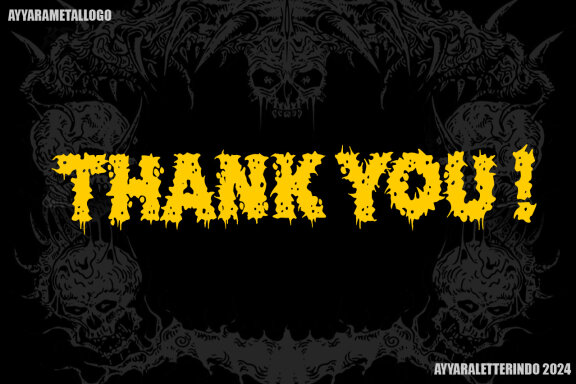 MISERY INJEX | DEATH METAL FONT