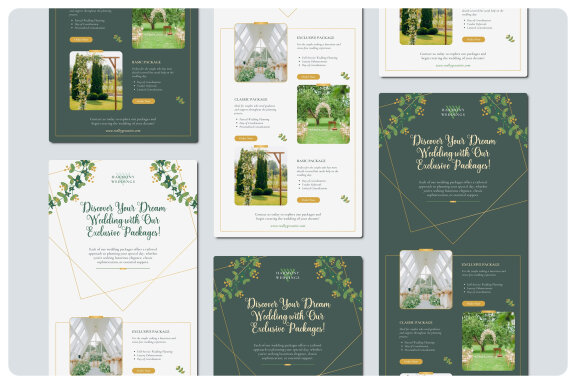 Wedding Organizer Email Newsletter