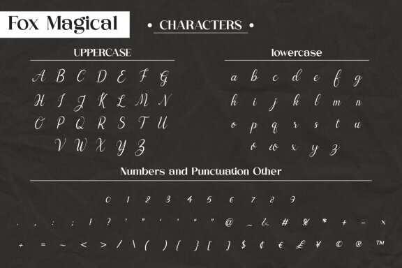 Fox Randy and Fox Magical Font Duo