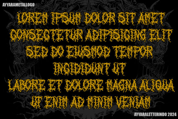DARK LIQUIDE | DISPLAY TYPEFACE FONT
