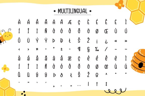 Fox Honey & Fox Honey Outline Fonts