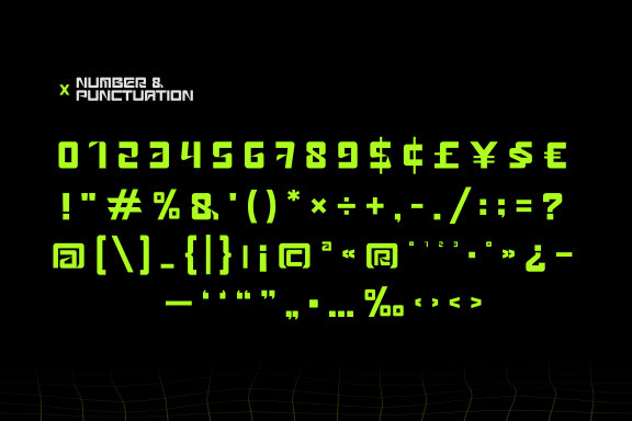 Feogra - Futuristic Font