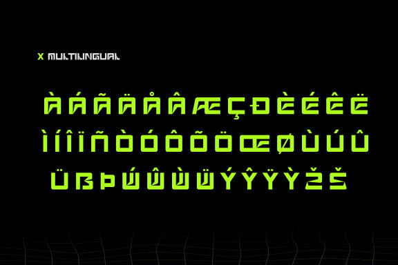 Feogra - Futuristic Font