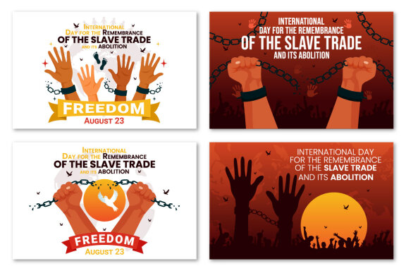 10 Day of the Slave Trade and Abolition Illustration