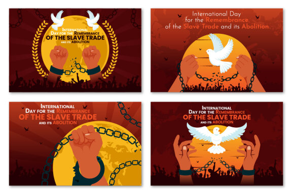 10 Day of the Slave Trade and Abolition Illustration