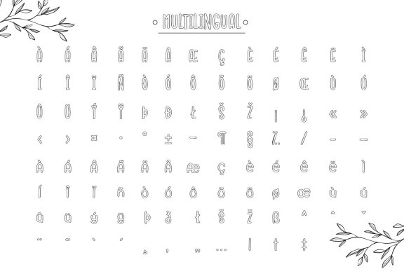 Fox Cycling Font Duo