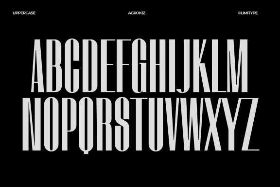 Agrokiz - Modern Font