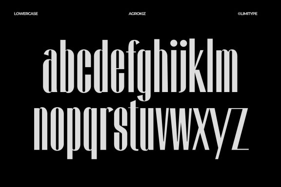 Agrokiz - Modern Font