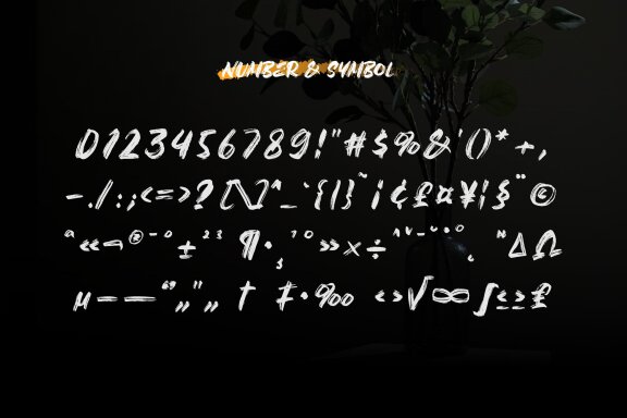 Kirens - Modern Handbrush Font