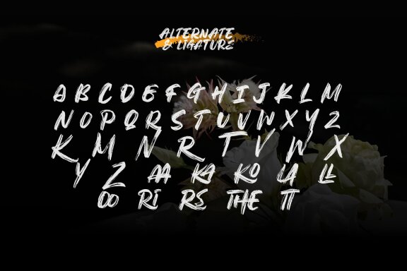 Kirens - Modern Handbrush Font