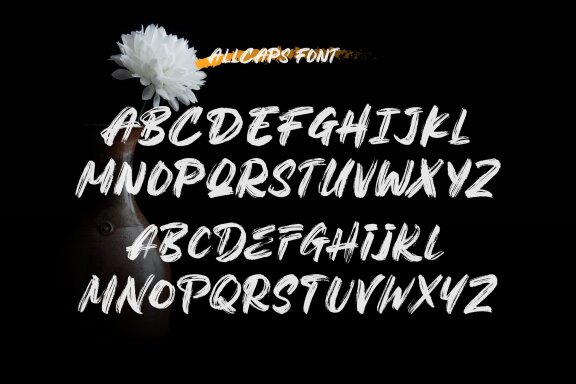 Kirens - Modern Handbrush Font