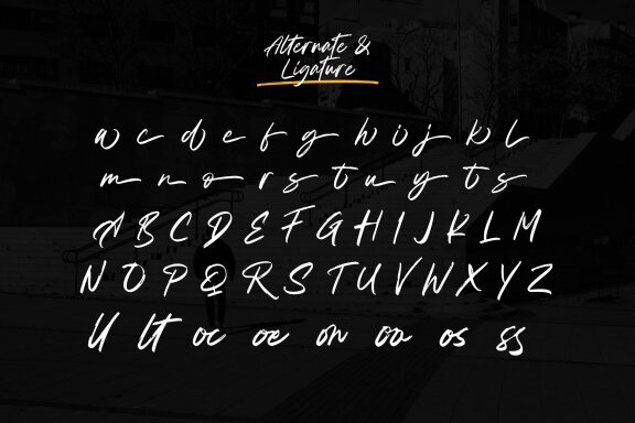 Hacklines - Handrawn Script Font
