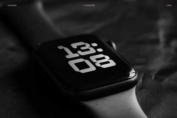 Maveric - Futuristic Font