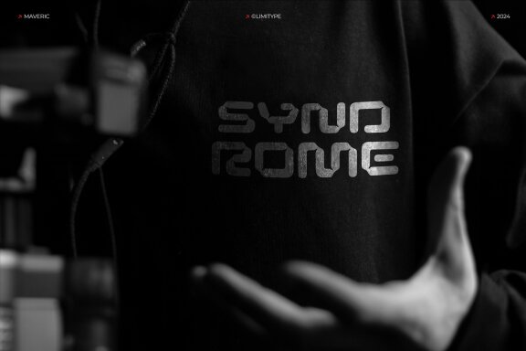 Maveric - Futuristic Font