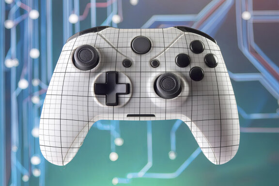 Game Controller joysticks Mockups