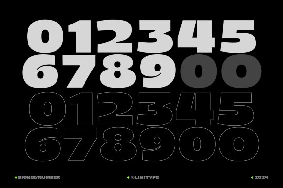 Bionix - Bold Font