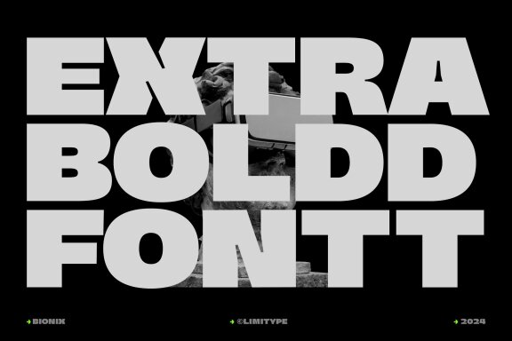 Bionix - Bold Font