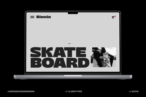 Bionix - Bold Font