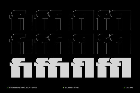 Bionix - Bold Font