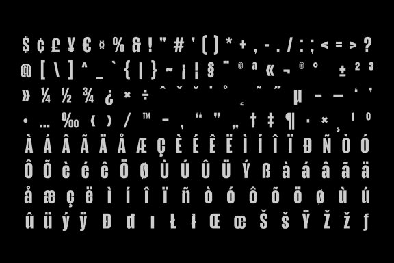 Genesize Grotesk - Condensed Font