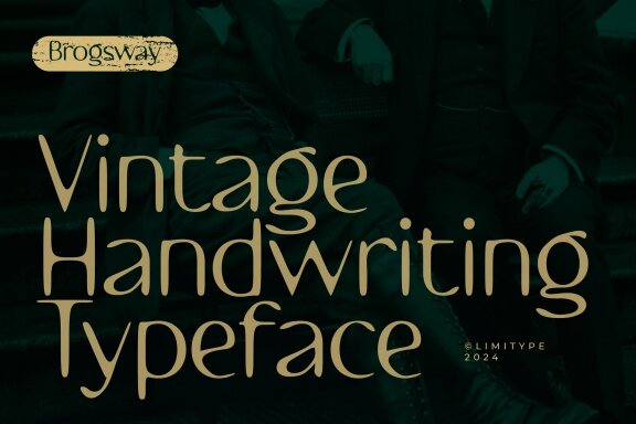 Brogsway - Vintage Handwritten Font