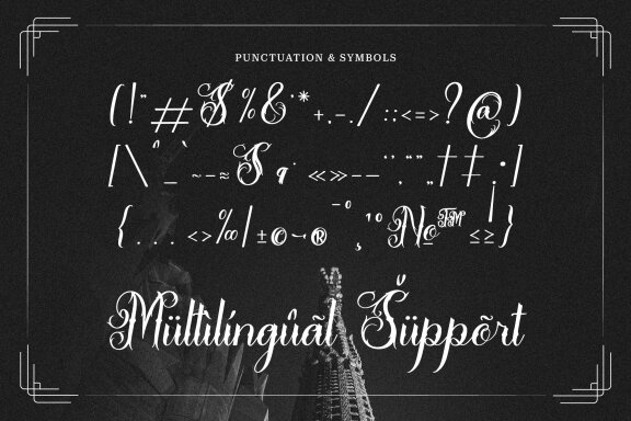 Ettolny Fullkit | Tattoo Script Font
