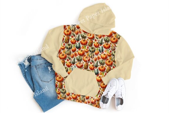 6 FREE Digital Papers Patterns - Pumpkins