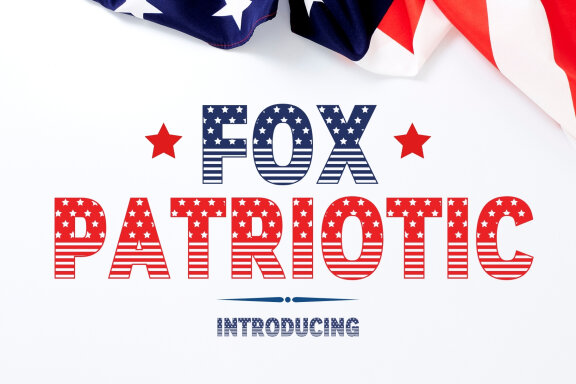 Fox Patriotic font