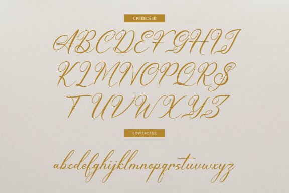 Aneritys Denhug | Calligraphy Font