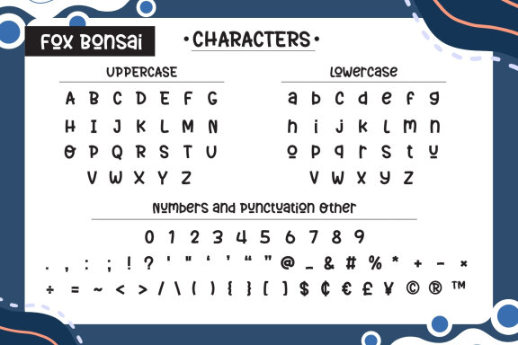 Fox Bonsai FREE Font