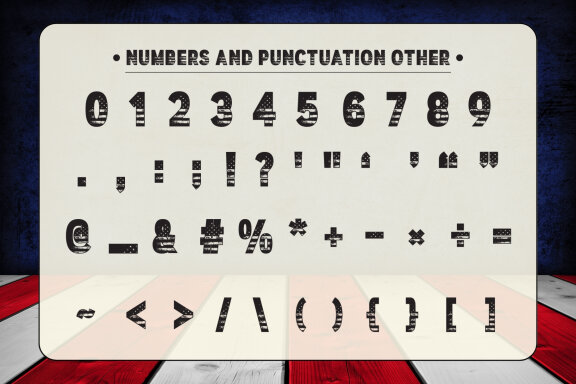 Fox American font