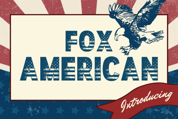 Fox American font