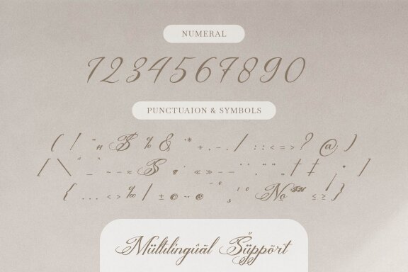 Bittenong Cenduin | Modern Calligraphy Font