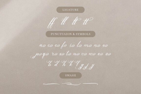 Bittenong Cenduin | Modern Calligraphy Font
