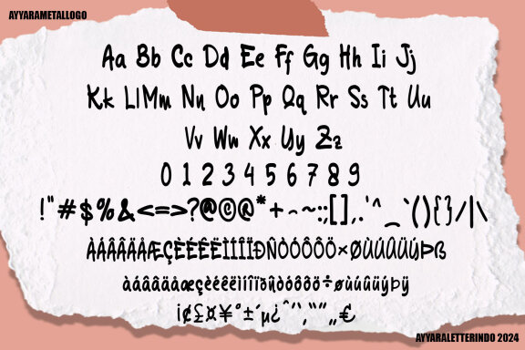FLORIDAYS HANDWRITTEN