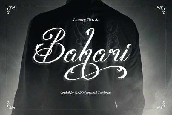 Shatoryu | Tattoo Script Font