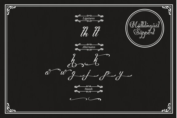 Shatoryu | Tattoo Script Font