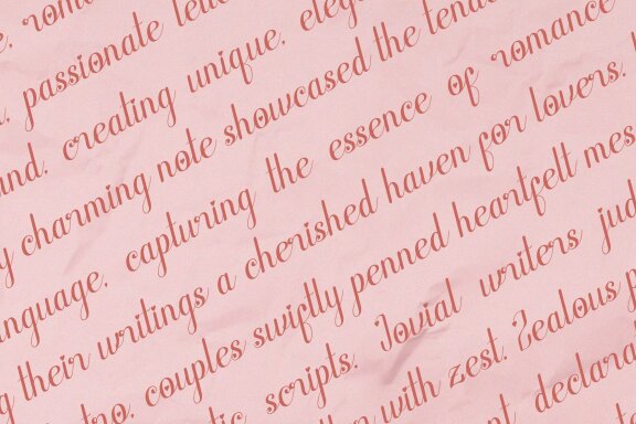 Enfiyali Alovelly | Love Modern Script