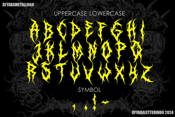 SLOWDEATH | DEATH METAL FONT
