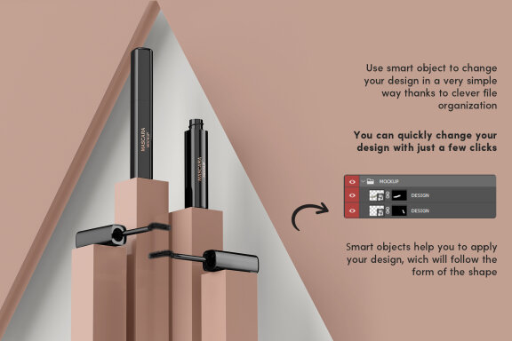 Mascara Mockup Set