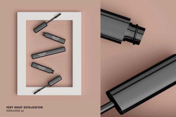 Mascara Mockup Set