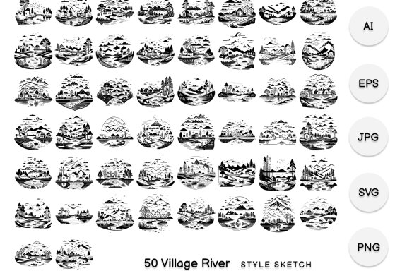 Village River Element Black