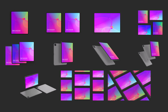 iPad Mockup Set