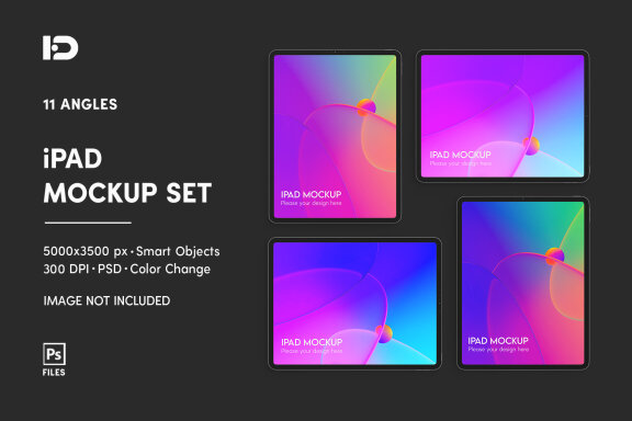 iPad Mockup Set