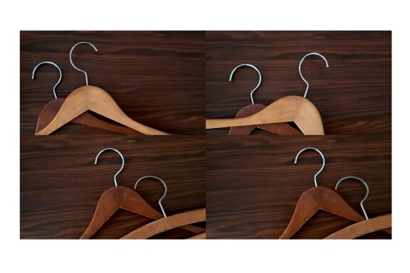 18 photos of clothes hangers