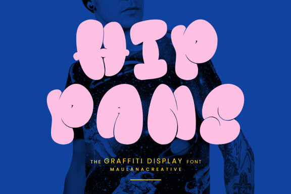 Hippans Graffiti Display Font