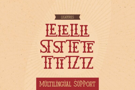 Lemunost Western | Slab Serif Font