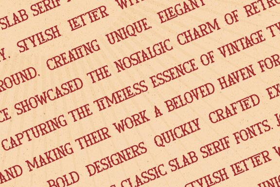 Lemunost Western | Slab Serif Font
