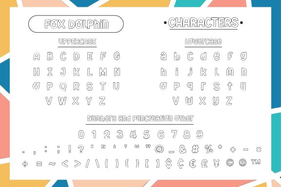 Fox Dolphin FREE Font Duo