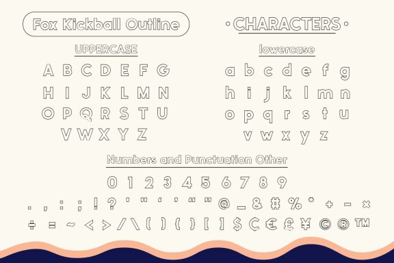 Fox Kickball Font Duo